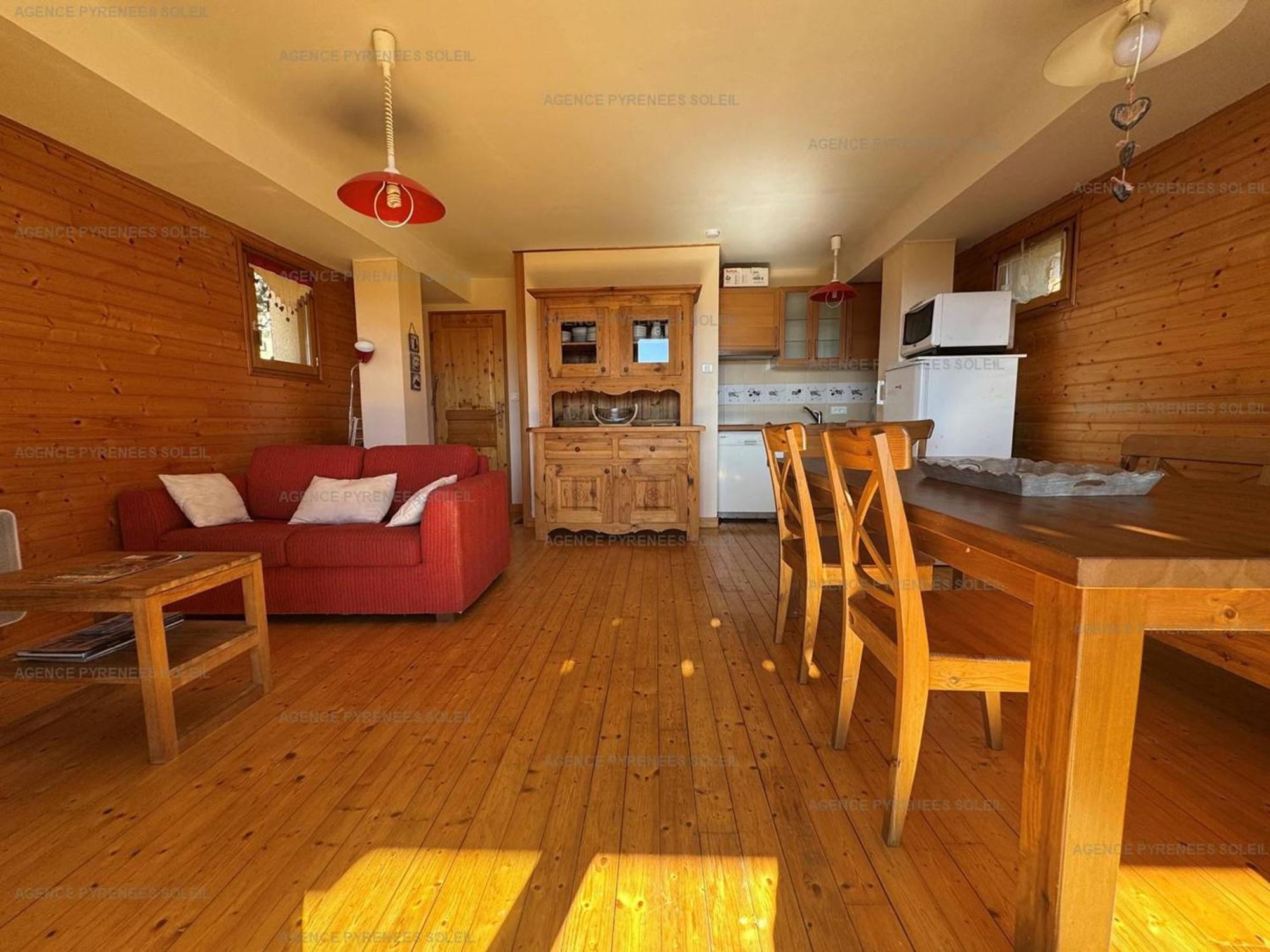 F4 Bas De Chalet Avec Terrasse Et Parking - Les Angles - Fr-1-295-143 Kültér fotó