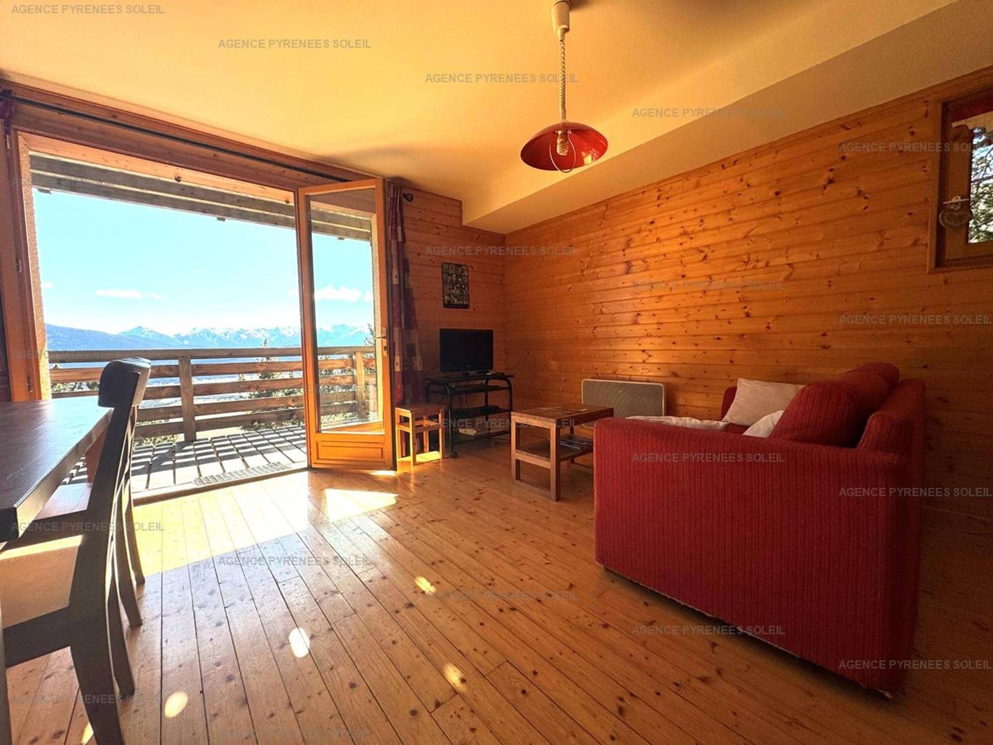 F4 Bas De Chalet Avec Terrasse Et Parking - Les Angles - Fr-1-295-143 Kültér fotó